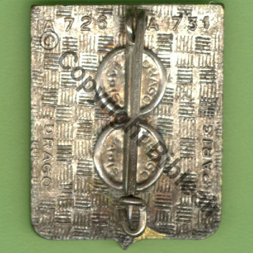 NH  EscadronALA 2  DrP+DPast Guilloche Frappe A726 et A731 300ex Src.Y.GENTY 77Eur(x7) 